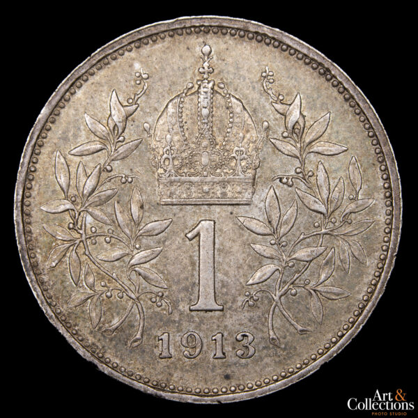 Austria 1 Corona 1913 - Emperador Francisco José I