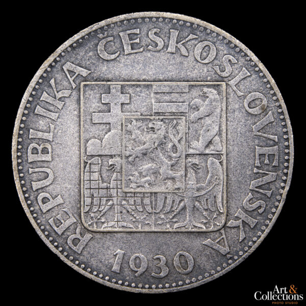 Checoslovaquia 10 Korun 1930 - Primera República (1918-1938)