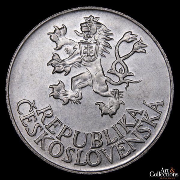 Checoslovaquia 25 Korun 1955 - 10º Aniversario de la Liberación de Alemania - Imagen 2