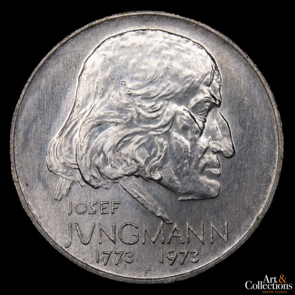 Checoslovaquia 50 Korun 1973 - 200º Aniversario del Nacimiento de Josef Jungmann