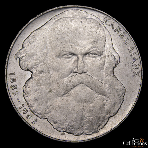 Checoslovaquia 100 Korun 1983 - Centenario de la Muerte de Karl Marx
