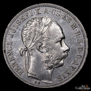 Hungria 1 Forint 1889 KB – Emperador Francisco José I