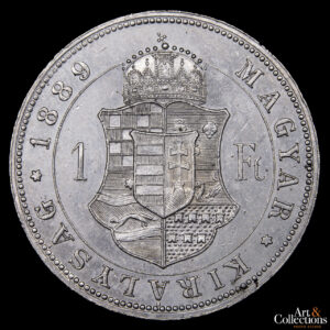 Hungria 1 Forint 1889 KB – Emperador Francisco José I