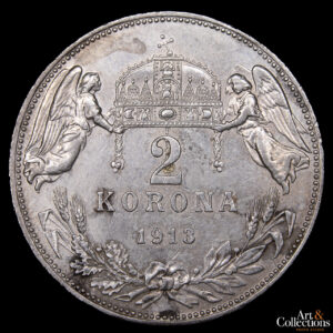 Hungría 2 Coronas 1913 KB – Emperador Francisco José I