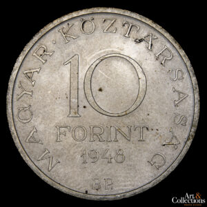 Hungría 10 Forint 1948 – Centenario de la Revolución de 1848 – Istvan Szechenyi