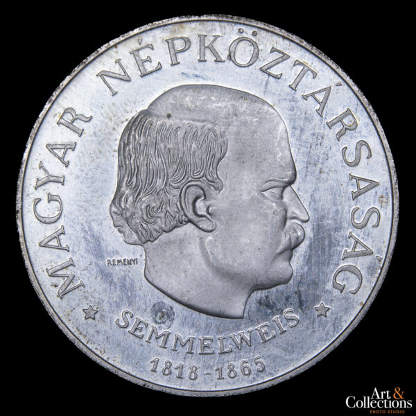 Hungría 50 Forint 1968 - 150º Aniversario del Nacimiento de Ignác Semmelweis