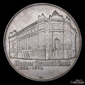 Hungría 50 Forint 1974 – 50º Aniversario del Banco Nacional