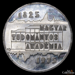 Hungría 200 Forint 1975 – 150º Aniversario de la Academia Húngara de Ciencias