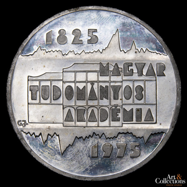 Hungría 200 Forint 1975 - 150º Aniversario de la Academia Húngara de Ciencias - Imagen 2