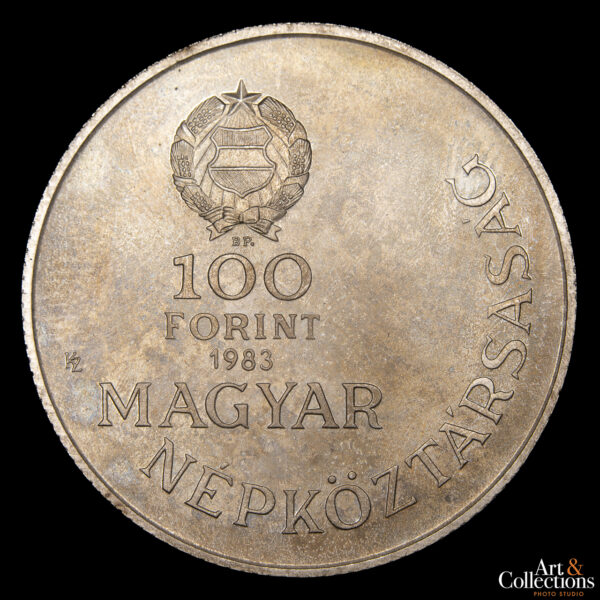Hungría 100 Forint 1983 - Conde István Széchenyi - Imagen 2