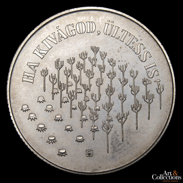 Hungría 100 Forint 1984 - IV Congreso Forestal Mundial  "Mexico 1985"