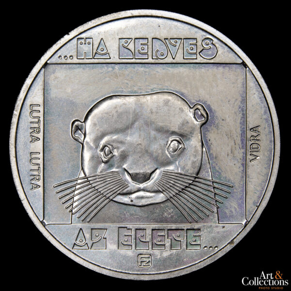 Hungría 100 Forint 1985 - Preservación de la Fauna-Nutria