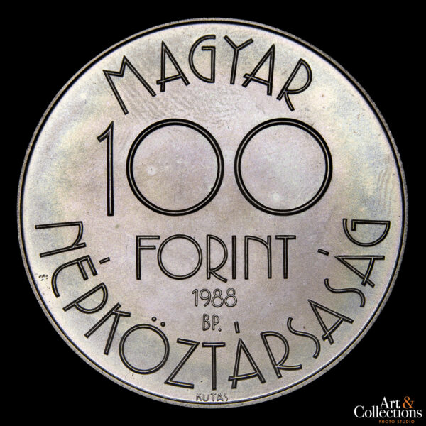 Hungría 100 Forint 1988 - Imagen 2