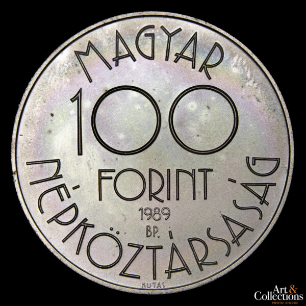 Hungría 100 Forint 1989 - Imagen 2