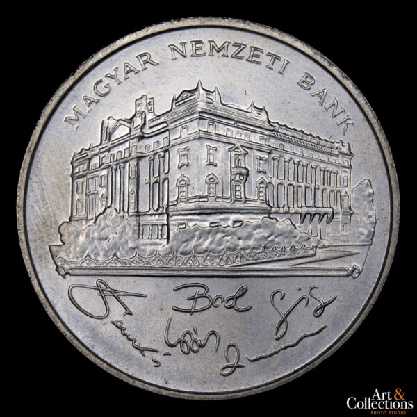 Hungría 200 Forint 1993 - Puente de Erzsébet y Banco Nacional Húngaro
