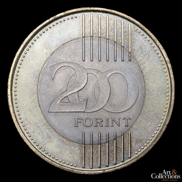 Hungría 200 Forint 2009 - Puente de las Cadenas - Imagen 2