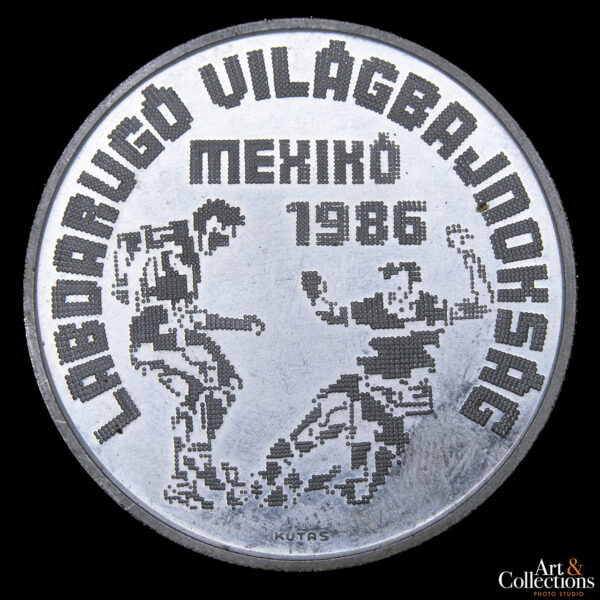Hungría 500 Forint 1986 - Campeonato Mundial de Fútbol México '86-Jugadores