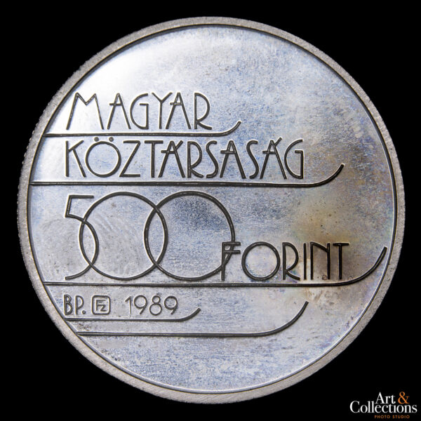 Hungría 500 Forint 1989 - Imagen 2