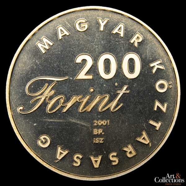Hungría 200 Forint 2001 - Literatura Infantil - Toldi - Imagen 2