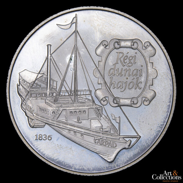 Hungría 500 Forint 1993 - Antiguo Barco del Danubio "Árpád"