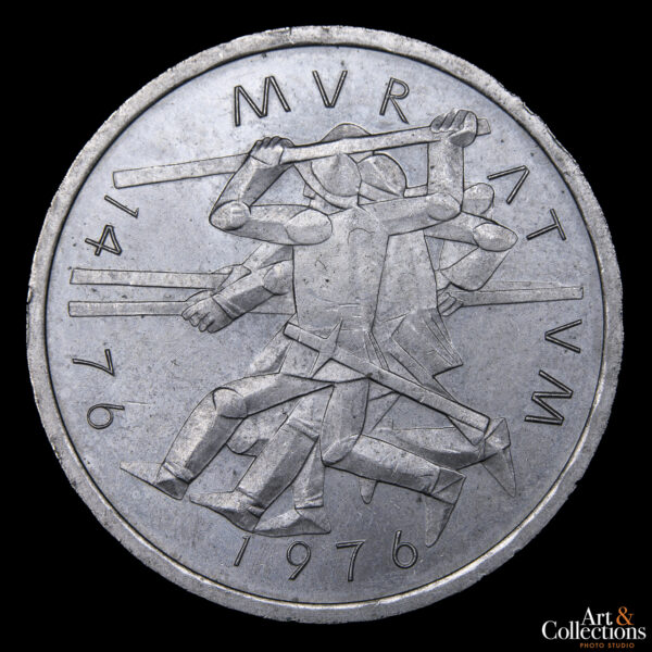 Suiza 5 Francos 1976 - 500º Aniversario de la Batalla de Murten - Imagen 2
