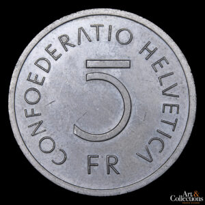 Suiza 5 Francos 1976 – 500º Aniversario de la Batalla de Murten