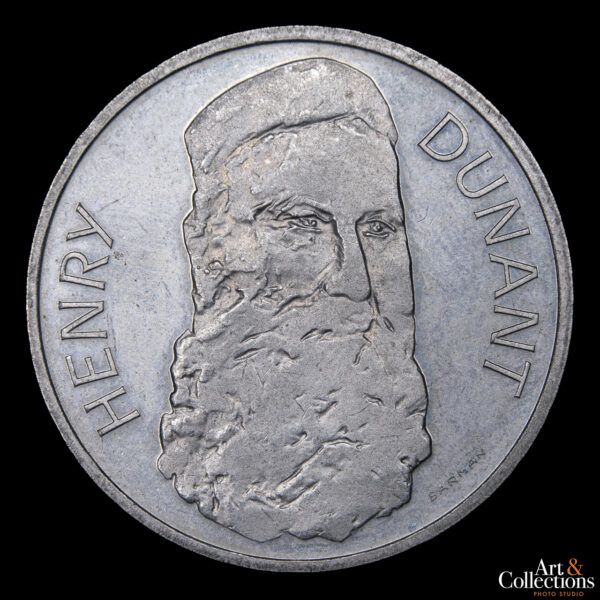 Suiza 5 Francos 1978 - 150º Aniversario del Nacimiento de Henry Dunant - Imagen 2