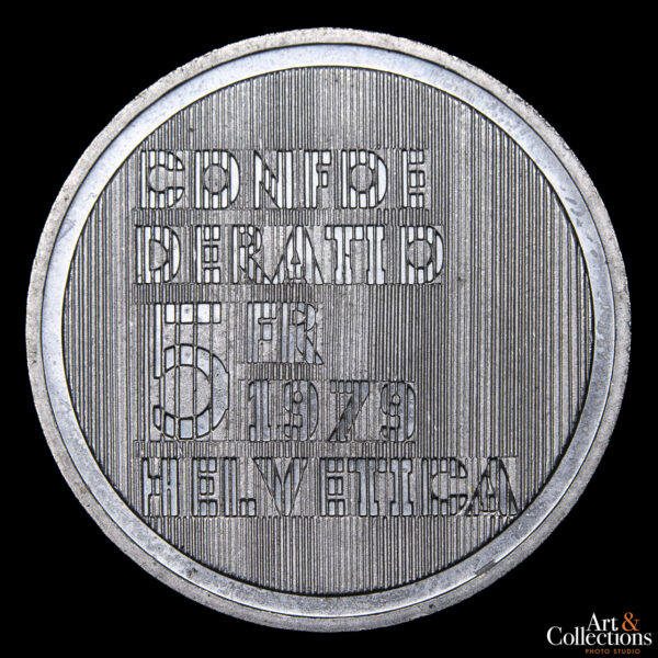 Suiza 5 Francos 1979 - Centenario del Nacimiento de Albert Einstein. Busto - Imagen 2