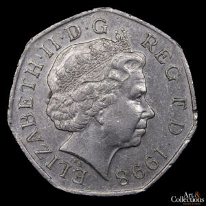 Gran Bretaña 50 Pence 1998 – 50º Aniversario – Servicio Nacional de Salud