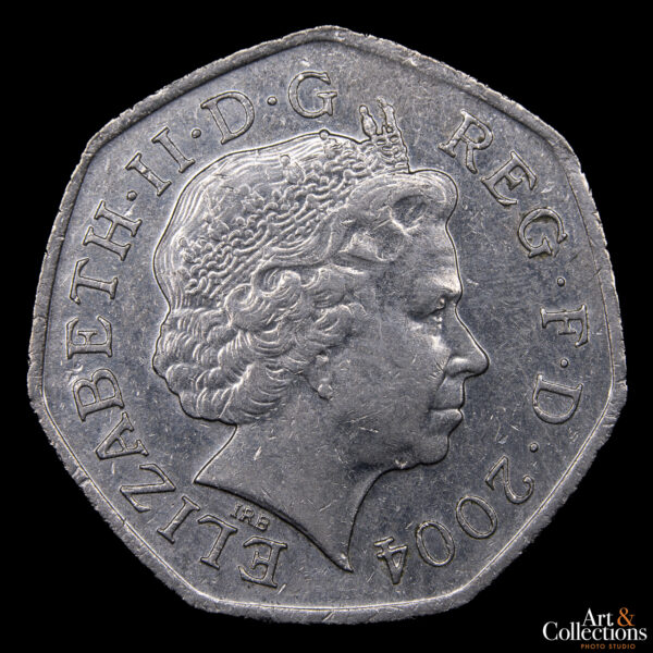 Gran Bretaña 50 Pence 2004 - 50º Aniversario - Primera Milla por abajo de los 4 minutos - Imagen 2