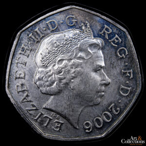 Gran Bretaña 50 Pence 2006 – 150º Aniversario de la Cruz Victoria
