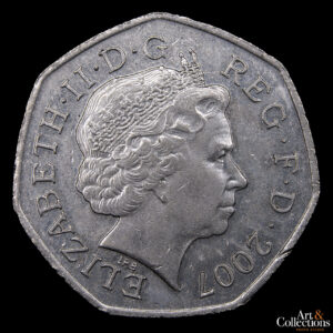 Gran Bretaña 50 Pence 2007 – 100º Aniversario – Movimiento Scout