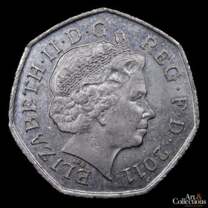 Gran Bretaña 50 Pence 2011 – XXX Juegos Olímpicos de Verano, Londres 2012 – Canotaje