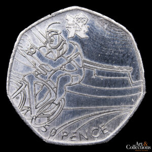 Gran Bretaña 50 Pence 2011 – XXX Juegos Olímpicos de Verano, Londres 2012 – Ciclismo