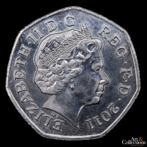 Gran Bretaña 50 Pence 2011 – XXX Juegos Olímpicos de Verano, Londres 2012 – Ciclismo