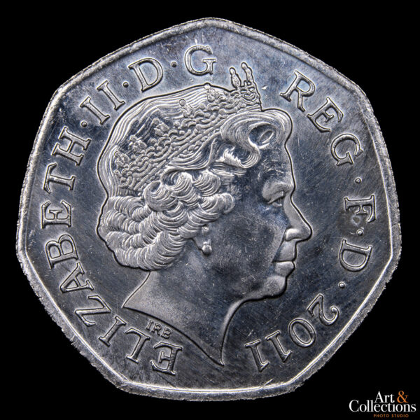 Gran Bretaña 50 Pence 2011 - XXX Juegos Olímpicos de Verano, Londres 2012 - Ciclismo - Imagen 2