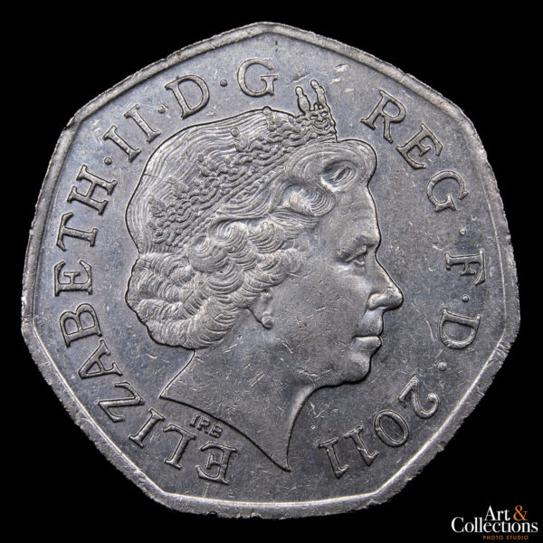 Gran Bretaña 50 Pence 2011 - XXX Juegos Olímpicos de Verano, Londres 2012 - Hockey - Imagen 2
