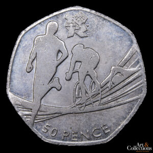 Gran Bretaña 50 Pence 2011 – XXX Juegos Olímpicos de Verano, Londres 2012 – Triatlón