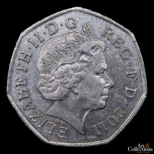 Gran Bretaña 50 Pence 2011 – XXX Juegos Olímpicos de Verano, Londres 2012 – Badminton