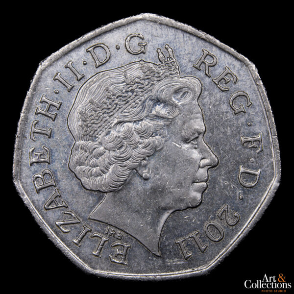 Gran Bretaña 50 Pence 2011 - XXX Juegos Olímpicos de Verano, Londres 2012 - Badminton - Imagen 2