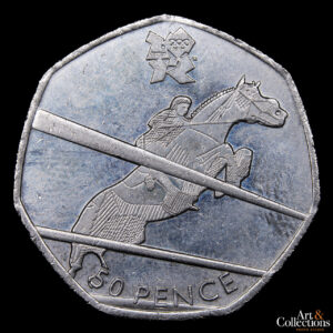 Gran Bretaña 50 Pence 2011  – XXX Juegos Olímpicos de Verano, Londres 2012 – Equitación
