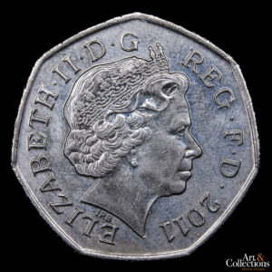 Gran Bretaña 50 Pence 2011  – XXX Juegos Olímpicos de Verano, Londres 2012 – Equitación