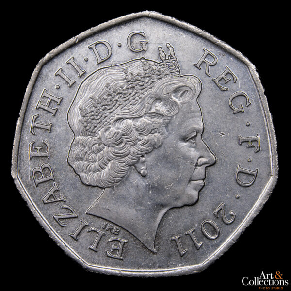 Gran Bretaña 50 Pence 2011  - XXX Juegos Olímpicos de Verano, Londres 2012 - Voley - Imagen 2