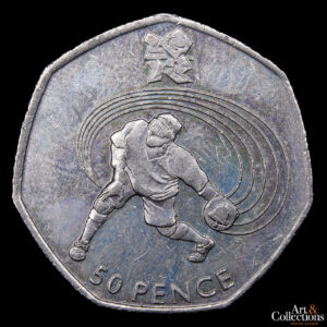 Gran Bretaña 50 Pence 2011  –  XXX Juegos Olímpicos de Verano, Londres 2012 – Goalball