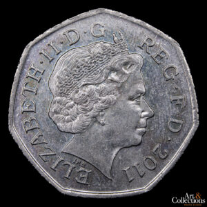 Gran Bretaña 50 Pence 2011  –  XXX Juegos Olímpicos de Verano, Londres 2012 – Goalball