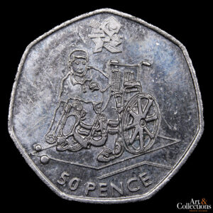 Gran Bretaña 50 Pence 2011 – XXX Juegos Olímpicos de Verano, Londres 2012 – Boccia o Bochas