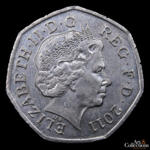 Gran Bretaña 50 Pence 2011 – XXX Juegos Olímpicos de Verano, Londres 2012 – Esgrima