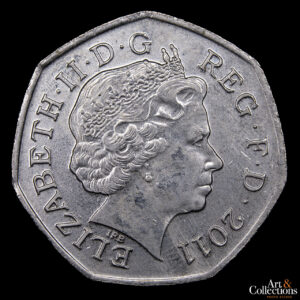Gran Bretaña 50 Pence 2011 – XXX Juegos Olímpicos de Verano, Londres 2012 – Fútbol