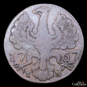 Alemania (Aachen) 12 Heller 1767 IK – (Aachen)  Ciudad Imperial Libre del Sacro Imperio Romano