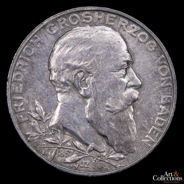 Alemania 2 Marcos 1902 - (Baden)